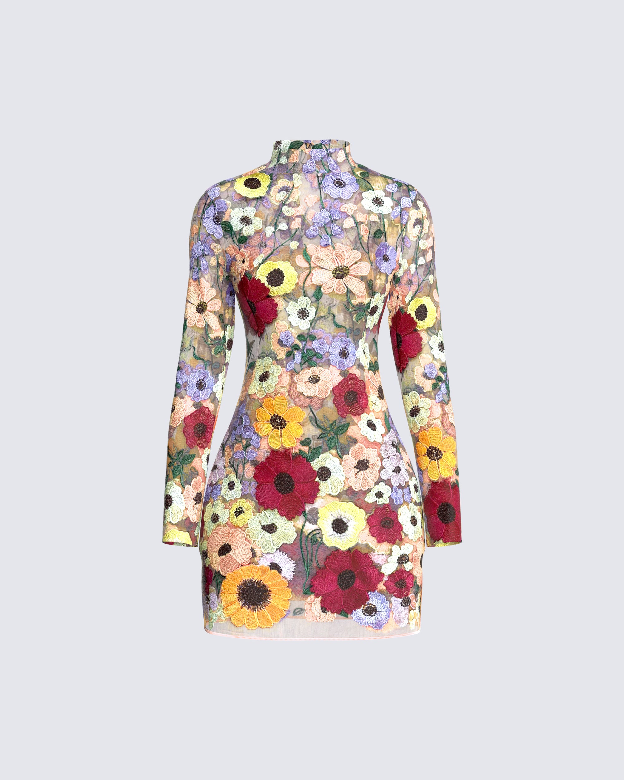 Floral Print Plunging Dress Elegant Sleeveless Maxi Dress - Temu